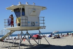 Beach Life Guard Tower