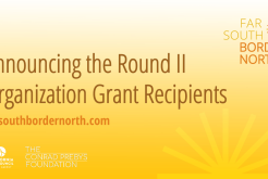 Text: Announcing the Round II Organization Grant Recipients