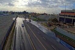 King Tide Flooding Along Midway Drive