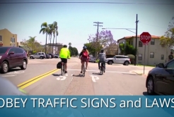 City of San Diego Vision Zero Bicyclist Safety Tips