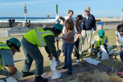 Delivering Sandbags to Beach Communities