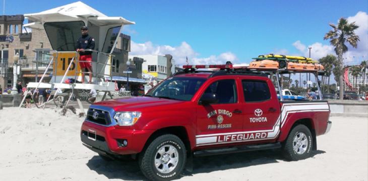 Photo of Lifeguard Truck and Tower