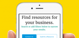 Business Resource Matcher search screen