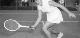 Libby Weiss&#44; 1961 Junior Tennis