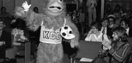KGB Chicken in Council Chambers&#44; Presentation for Soccer Field