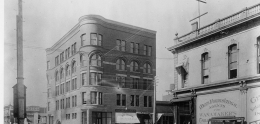 Keating Building at Fifth and F in 1910