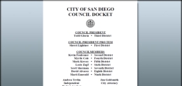 City Council Meeting Documents (Agendas/Supporting Materials, Results Summaries, Minutes)
