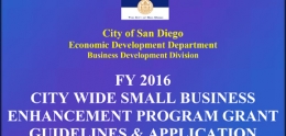 Community Enhancement Program San Diego