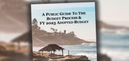 A Public Guide to the Budget Process & Fy 2023 Adopted Budget cover page