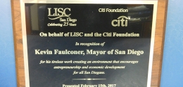 LICS and CITI Foundation Award