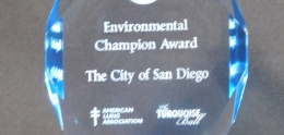 Blue Crystal Environmental Champion Award 2018