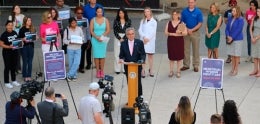 Councilmember Joe LaCava at Press Conference