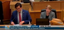 San Diego City Council Approves the SAAFE Act, Introduced by Councilmember von Wilpert, to Combat Skyrocketing Teen Smoking Rates