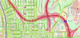 Map of City of San Diego Sidewalk Inventory