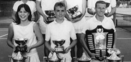 1965 Ink Tennis Trophy Winners