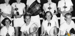 1952 Ink Tennis Trophy Winners