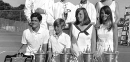 1970 Ink Tennis Trophy Winners