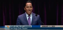 Mayor Todd Gloria at the 2023 State of the City Address