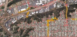 City of San Diego street lights map