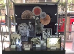 Completed display in  the City Administration Building historical festival of photos