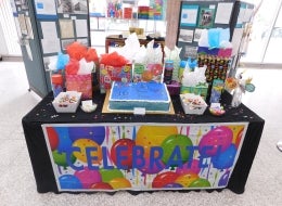 Display table for the City Administration Building