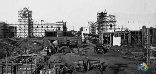 1915-16 Panama California Exposition Construction