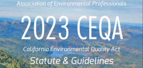 California Environmental Quality Act (CEQA) Toolkit
