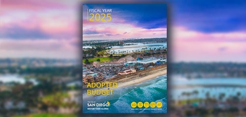 FY 2025 Adopted Budget cover page