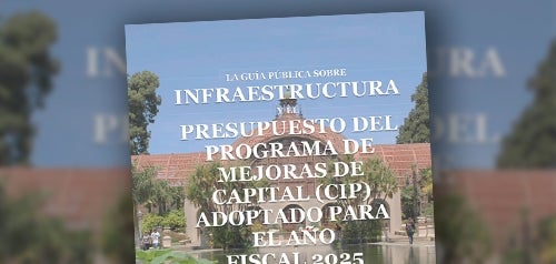 La Guía Para El Público Sobre La Infraestructura Y El Presupuesto Del CIP Adoptado Para El Año Fiscal 2025