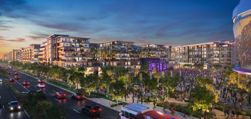 Sports Arena Redevelopment rendering