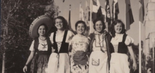 1935-36 California Pacific Exposition, Girls in International Dress