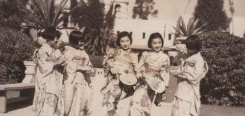 1935-36 California Pacific Exposition, Five Japanese Girls