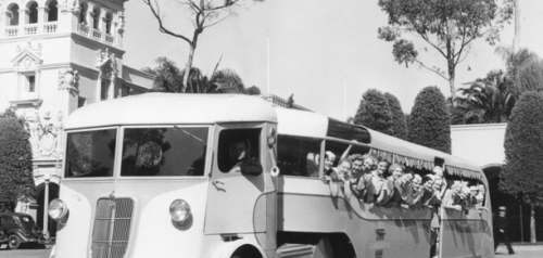 1935-36 California Pacific Exposition, Bus Transportation