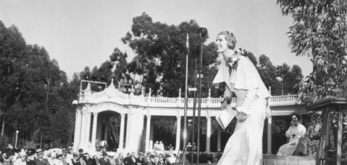 1935-36 California Pacific Exposition, Aimee Semple McPherson