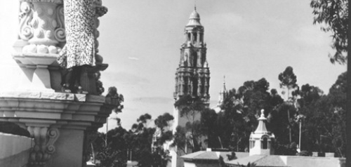 1935-36 California Pacific Exposition, Doris Hoffman on Tower
