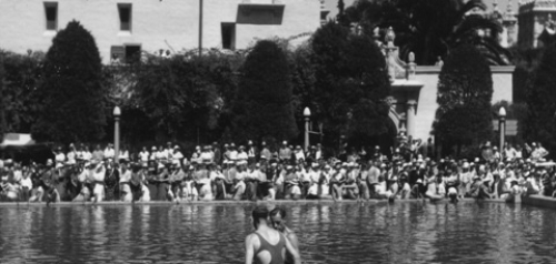 1935-36 California Pacific Exposition, Logrolling