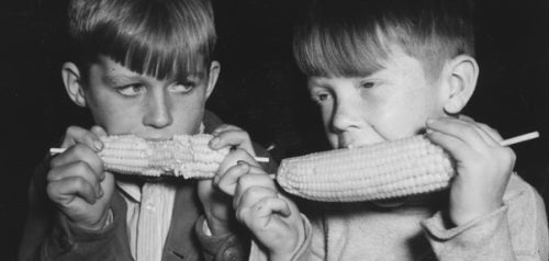 1935-36 California Pacific Exposition, Corn Eating