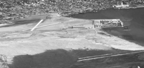 1940 Aerial View of NTC and Lindbergh Field