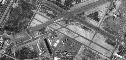 1968 Aerial View of Montgomery Field