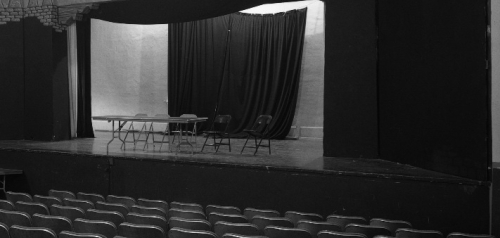 Interior of the Marie Hitchcock Puppet Theater