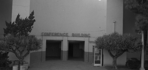 Entrance to the Balboa Park Conference Building