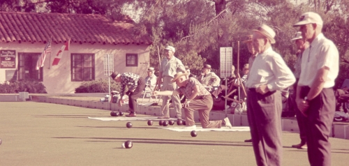 Lawn Bowling Circa 1960