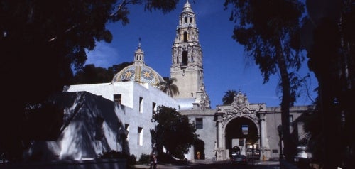 Balboa Park Administration Building, California Tower in Background