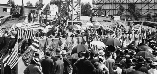Construction Celebration in 1914