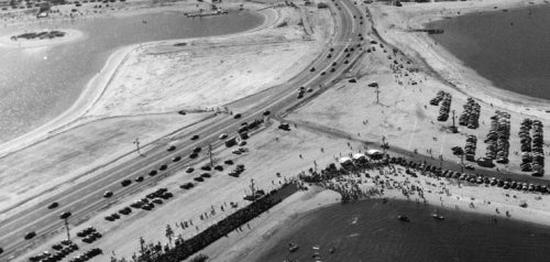 Aerial View of 1949 Fiesta Bahia Stage, Belmont Park