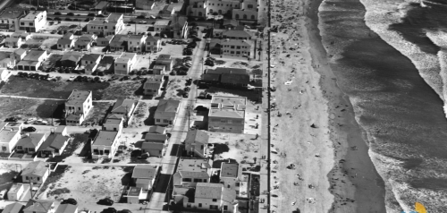 1946 Aerial View of Mission Beach