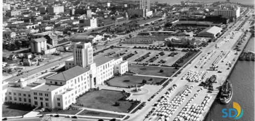 County Administration Building and Southern View 1941
