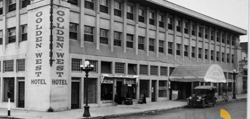 Golden West Hotel in 1920