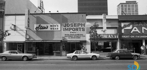Fifth Avenue Shops Circa 1970s