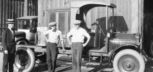 City Maintenance Yard at 20th and B Streets Circa 1920